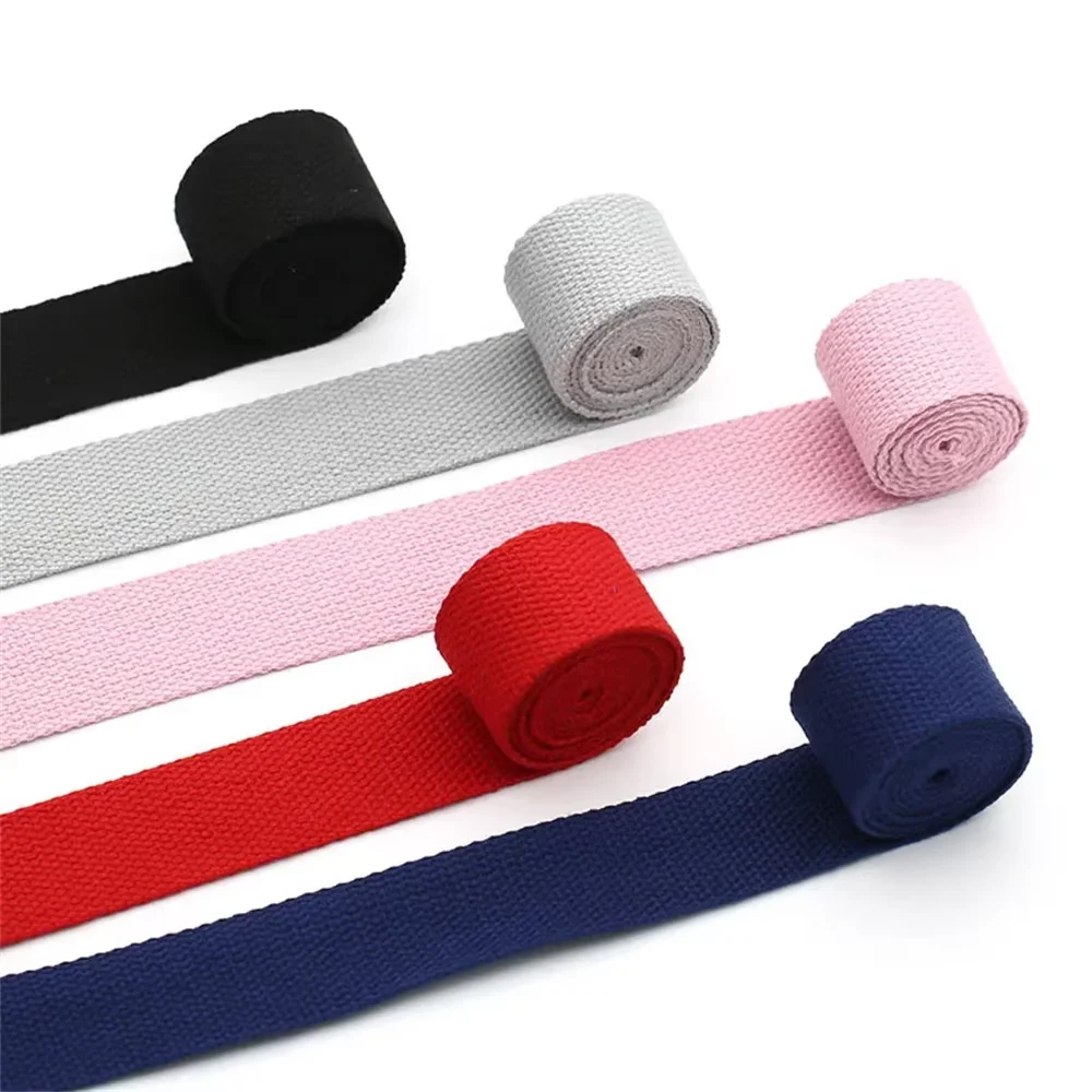 Canvas Ribbon Belt 5 Meters 25mm Bag Webbing Knapsack Strapping Sewing Accessories