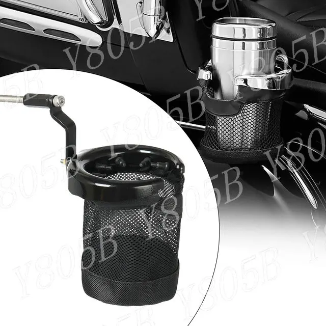BlackpassengerrearCupHolderForHondaGoldWing1800GL18002002