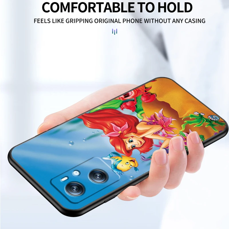 Funda para Oppo A79 5G Oficial de Disney Ariel y Sebastián