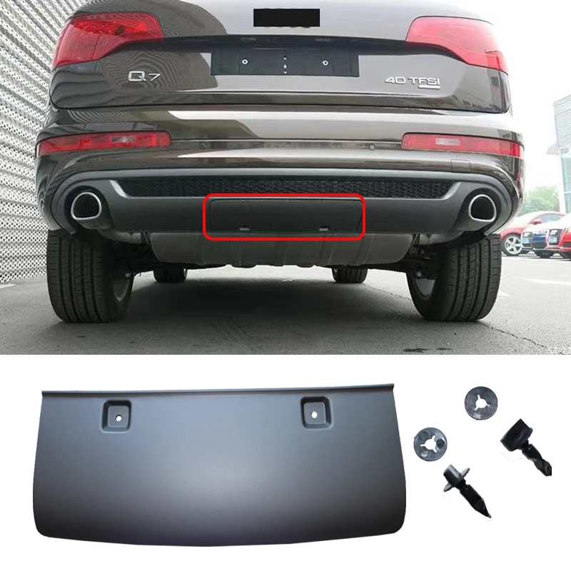 Audi q7 rear bumper protector best sale