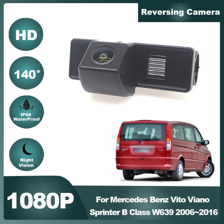 

Car Parking Fixed Parking Line Rear View Camera HD Night Vision For Mercedes Benz Vito Viano Sprinter B Class W639 2006~2016