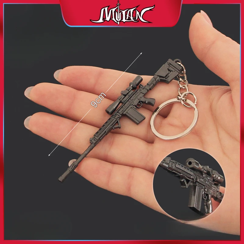 Arena Breakout Game Peripherals Mini FAL Little Guns Metal