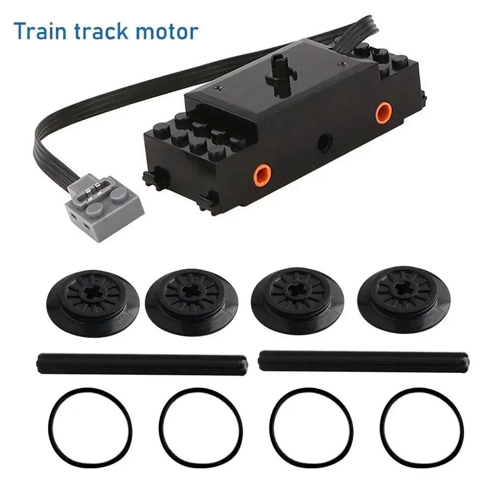 For Power Functions Parts Train Track Motor Infrared Speed Remote Controller Receiver Battery Box Building Blocks for Legoeds motor power blocks rc speed controller infrared receiver remote control