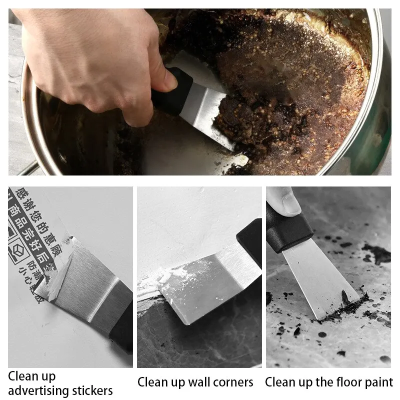 Ice scraper cleaning tool for refrigerator freezer kitchen