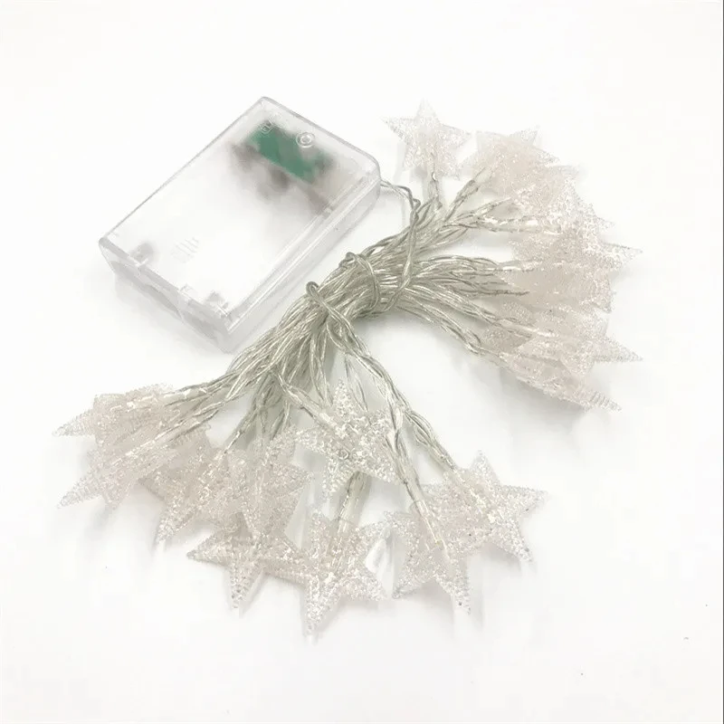 Рисунок 6 - Мерцающая гирлянда со звездами