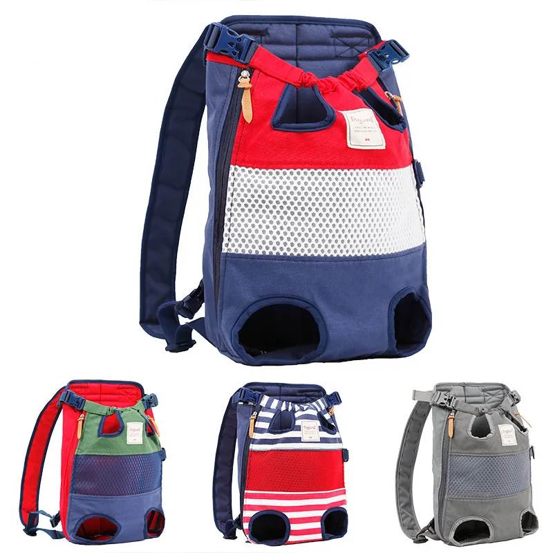 New Pet Backpack Cat Dog Travel Bag Carrying Small Medium Dog Bulldog Dog Transport Dog Bag Travel Bag