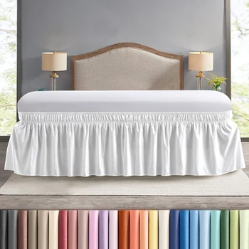 Elastic Wrap Bed Skirt 1