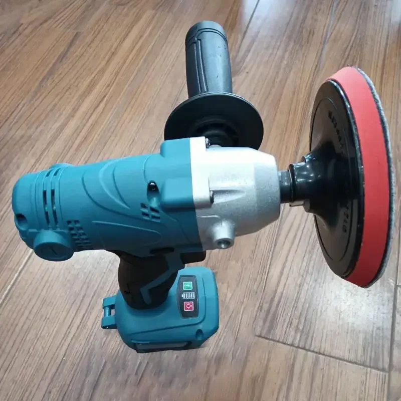 2 IN 1 Cordless Electric Polishing Machine Drill/ Driver Kit 6800rpm Car Polisher for Makita 18V Battery with Accessories