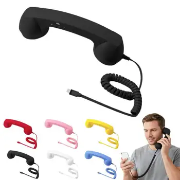 Ricevitore Telefonico Wireless Retrò e Auricolari Anti-Radiazioni per Telefono Cellulare con Chiamate Confortevoli