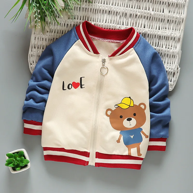 

Baby Jacket Children's Clothing Spring And Autumn Clothing New Boys Girls Jackets Baseball Uniforms Baby Casual Clothes