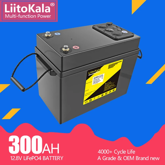 Batterie au lithium-ion 12v 300ah LIFEPO4 batterie système d