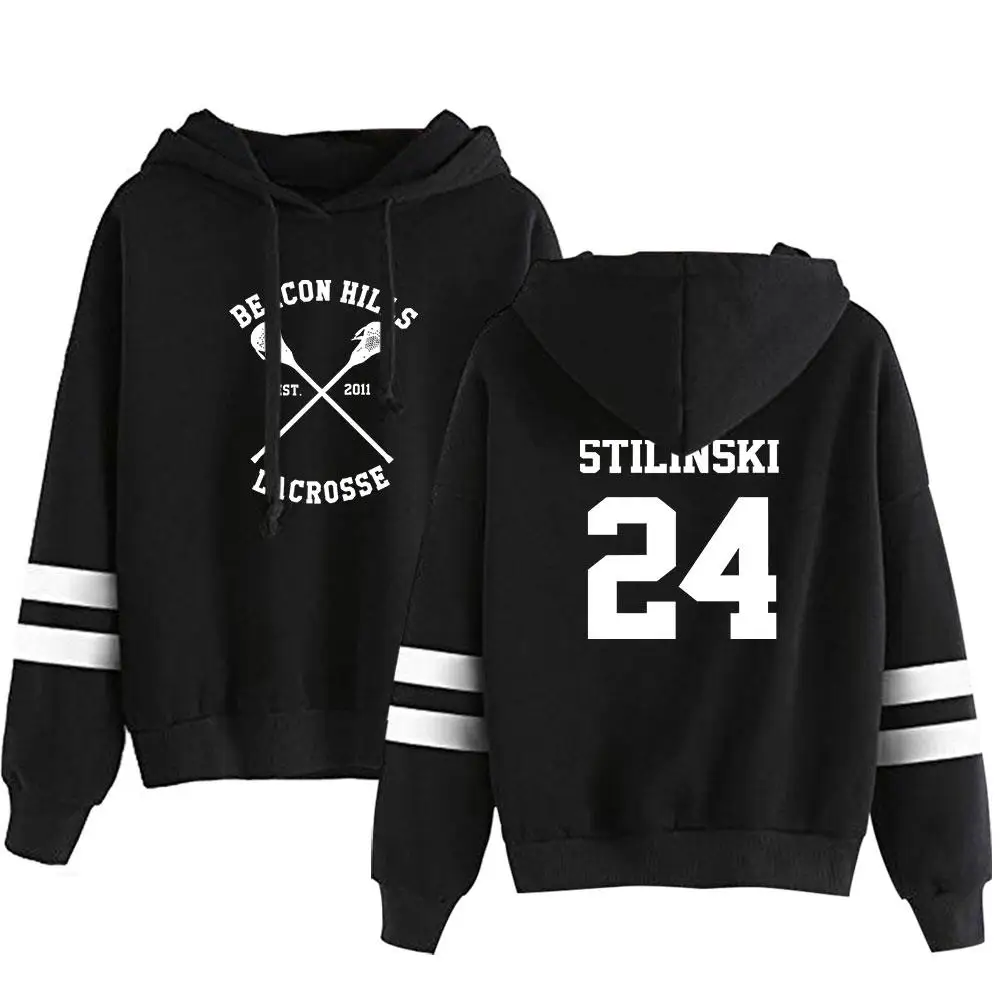 Teen Wolf Hoodie Unisex Pocketless Sleeve Women Men Sweatshirt