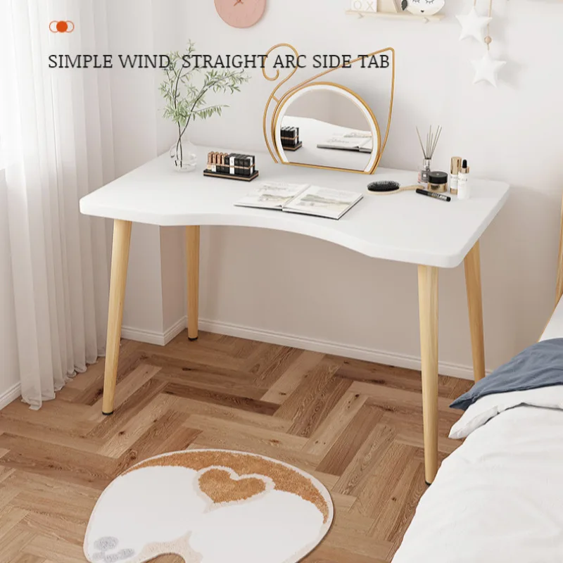 Home Office Adult Desktop Computer Desk Modern Simple Workbench Student Study Writing Household Solid Wood Leg Table computer desk