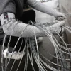 Grade 5 Cut Resistant Gardening Gloves Kitchen HPPE Scratch Resistant Glass Cutting Safety Arm Protection Sleeves for Gardeners 3