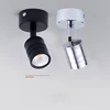 110v 220v  12v  Led Spot Light 3W Surface Mounted Cabinet Showcase Counter Jewelry Lamp Rotatable Angle Ceiling Mini Spotlight 1