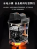 Foot bath barrel heated constant temperature high deep wooden barrel foot bath electric massage fully automatic 4