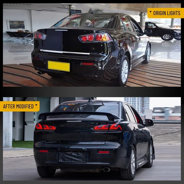 3ᵉ Feu Stop Pour Mitsubishi Lancer Evo X 2008-2016 - Feu De Coffre Arrière Étanche - 6