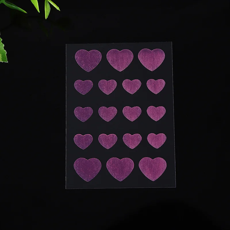 18/20/24Pcs Colorful Cute Star Heart Shaped Acne Treatment Sticker Invisible Acne Cover Pimple Patch Skin Care