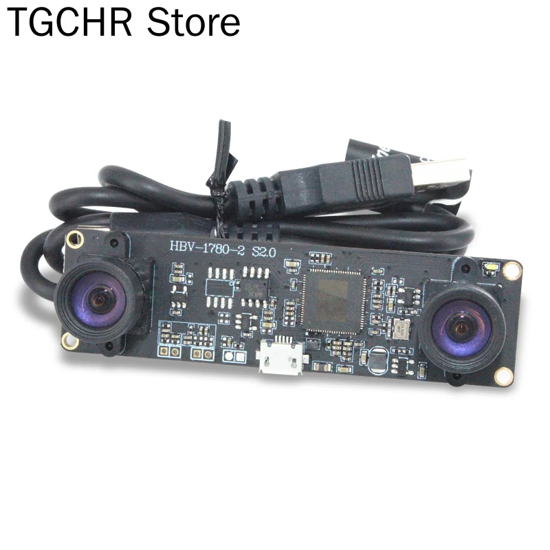 

USB Drive Free Camera Module Binocular Ranging Synchronous 1 Megapixel Module Ov9732 HD Depth Detection