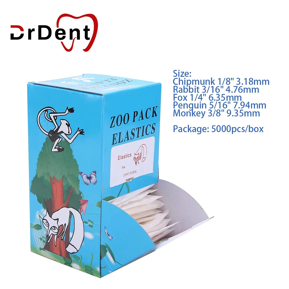 Elastici Ortodontici In Gomma - 300 Pezzi, 1/4 Di Pollice, Per Apparecchi - Foto 10