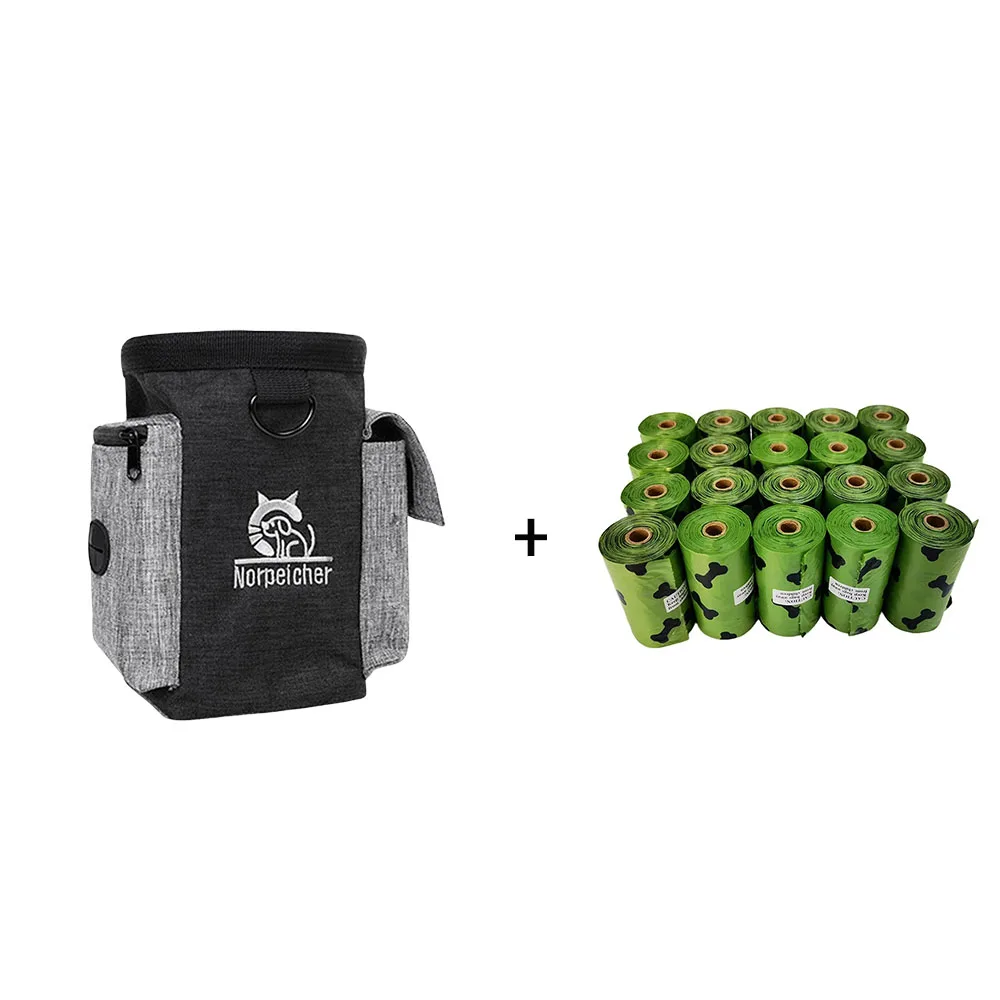 Dog Training Waist pack Outdoor Dog Food Bag Pet Training Kit Dog Treats Reward Waist bag can carry Pet Garbage Products dog treat bag