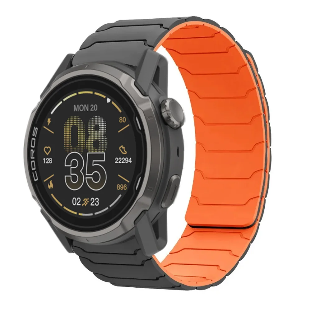 Magnetic Silicone Sport Strap - 20/22mm - Versatile Fitness Watch Band Bracelet