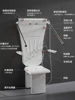 Sitting thermostatic shower Multifunctional wall-mounted seat shower Folding shower screen 6