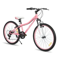 Hiland 24 pouces VTT pour enfants de 7 ans, fourche à suspension avant, vélos pour enfants pour garçons et filles, plusieurs couleurs 1