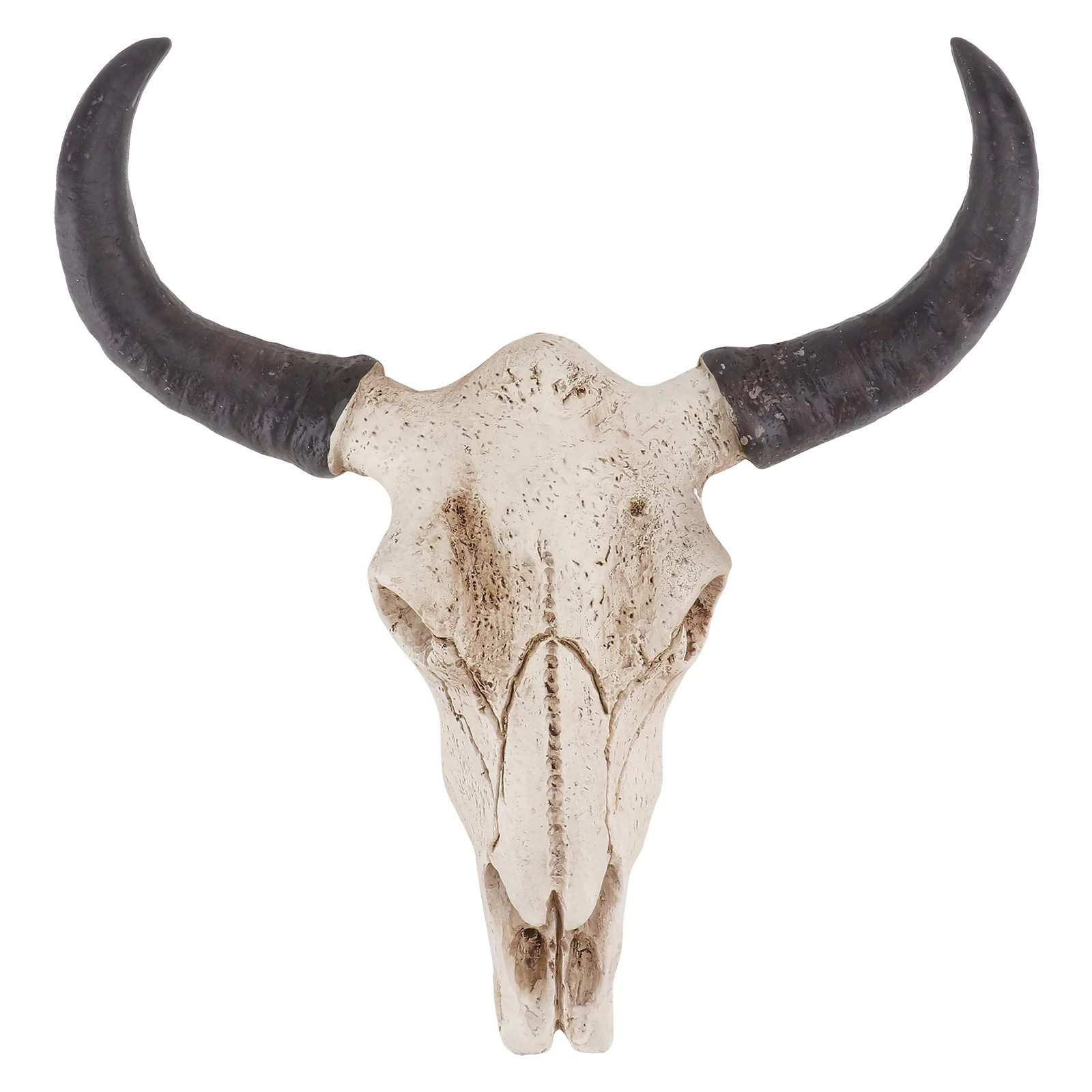 

Animal Long Horn Cow Skull Wall Hanging Horn Wall Pendant Craft Creative Halloween Gifts Art Crafts Ornaments Halloween Gifts