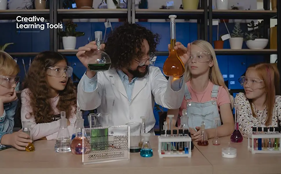 Tavola Periodica Con Elementi Reali - Display Acrilico Con 83 Campioni, Per Studio, Scuola O Regalo Appassionati - Foto 4