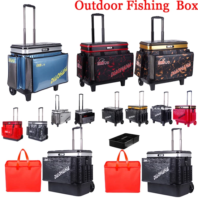 New Large Capacity Fishing Tackle Box Adjustable Fishing Box