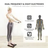 Smart Scale for Body Weight and Fat, 8 Electrode Full Body Scales with BMI, Body Fat, Muscle Mass, Handle Digital display 5