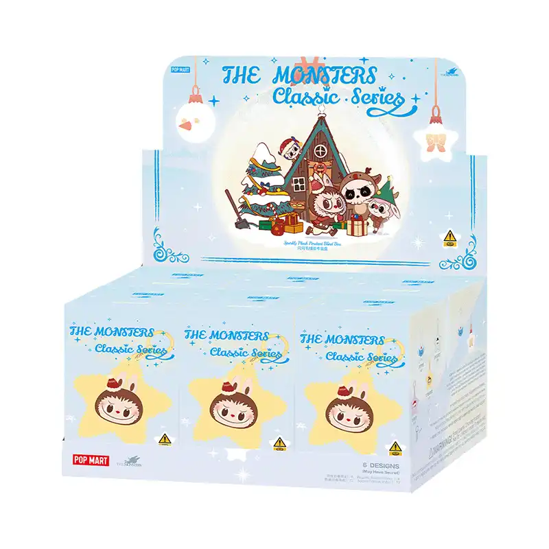 POP MART THE MONSTERS Classic Series-Sparkly Plush Pendant