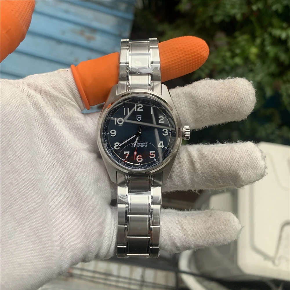 2022 New 38MM PAGANI Design Top Brand Men's Pilot Automatic Mechanical Watches Nh35A Sapphire waterproof 200m Relogio Masculino