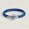 96492-fda515.jpg MOONLIGHT classique en cuir double couche Bracelets pour femme haute qualité Bracelet mode Couple bijoux cadeaux 11 couleurs en gros
