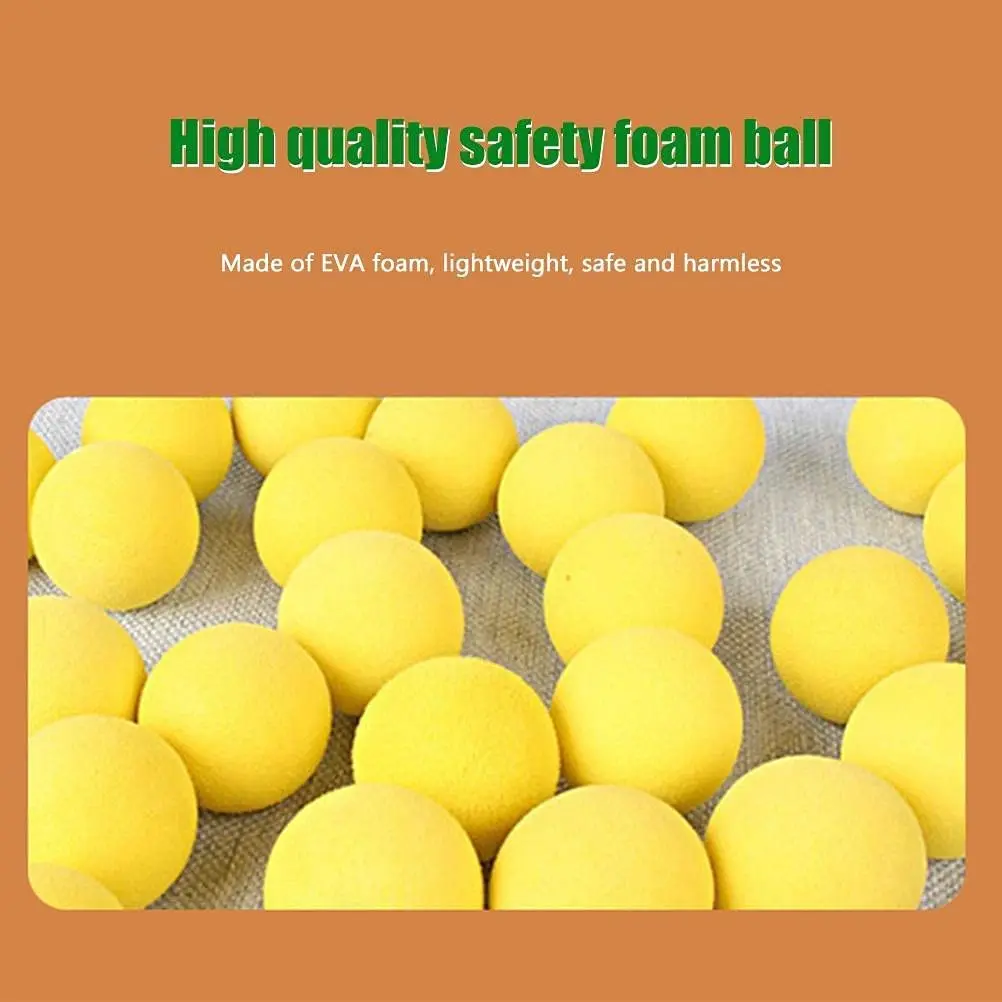 Refill Balls Round Refill Mixed Color Balls for Air Toy Gun Soft Foam Balls Refill Pack Blasters & Replacement Bullet Balls Gift 4