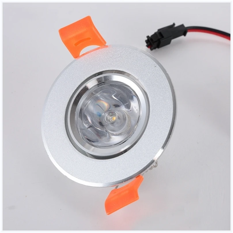 

1W 3W Recessed Mini Spotlight Lamp Ceiling Mounted LED Downlight Ceiling Light For Counter Showcase Indoorlights