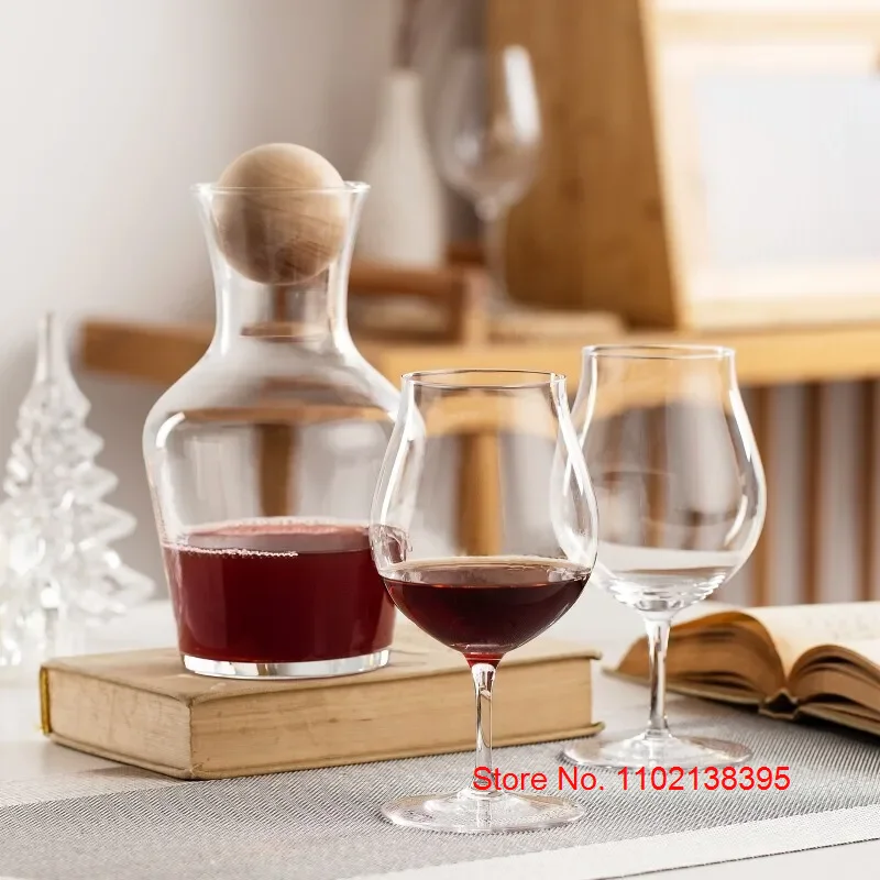 Glass Drinkware Kimura Shouko Ultra Thin Red Wine Glass Japanese Style Crystal Wineglass Liqueur Sherry Goblet Aperitif Sweet Wine Tulip Glasses