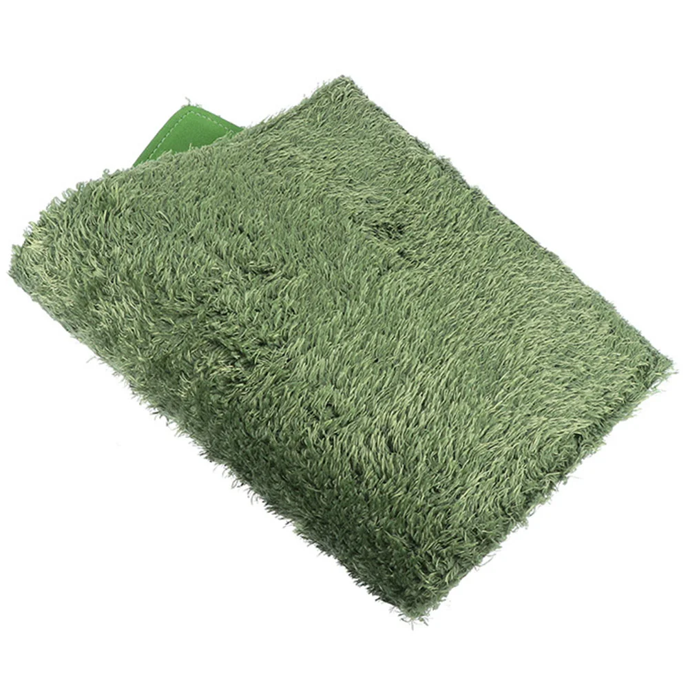 Reptile Bedding Material Reptile Carpet Reclining Pet Carpet Lawn Tortoise Terrarium Turtle Sulayer Accessories Washable