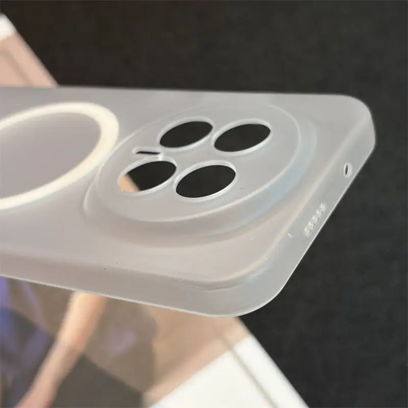 Huawei Honor Magic 8 Pro Transparent Slim Magnetic Protective Case