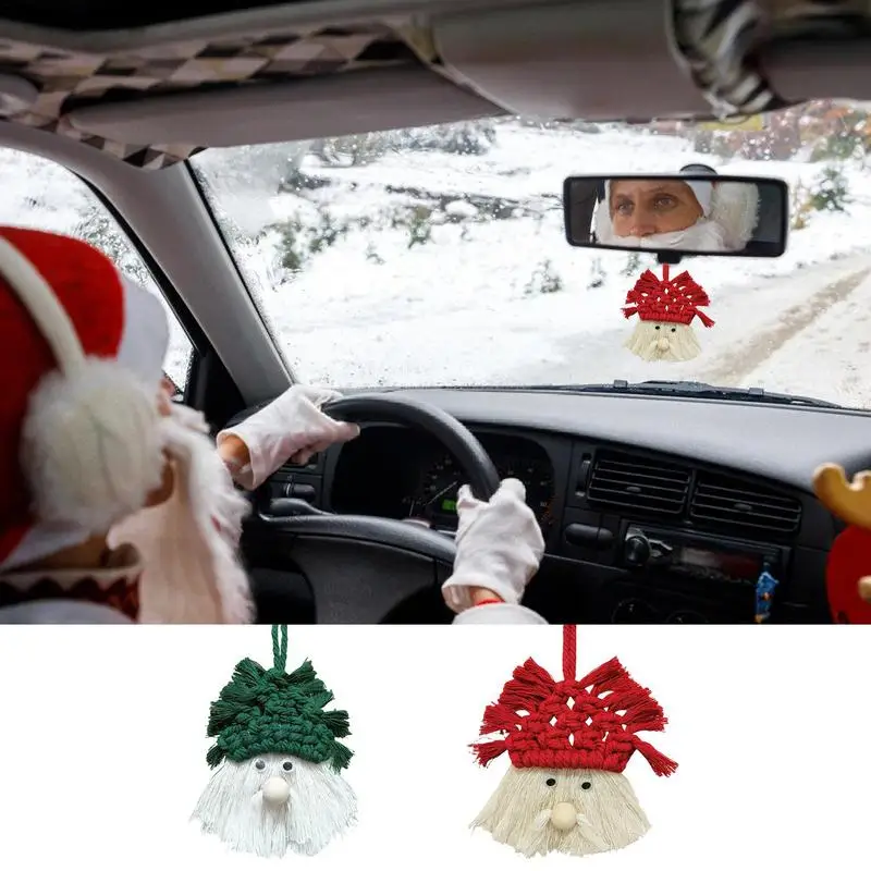 

Christmas Plush Doll Ornaments Knitted Christmas Tree Hangings Festive Party Decor Gift Hangings Pendant For Events Christmas