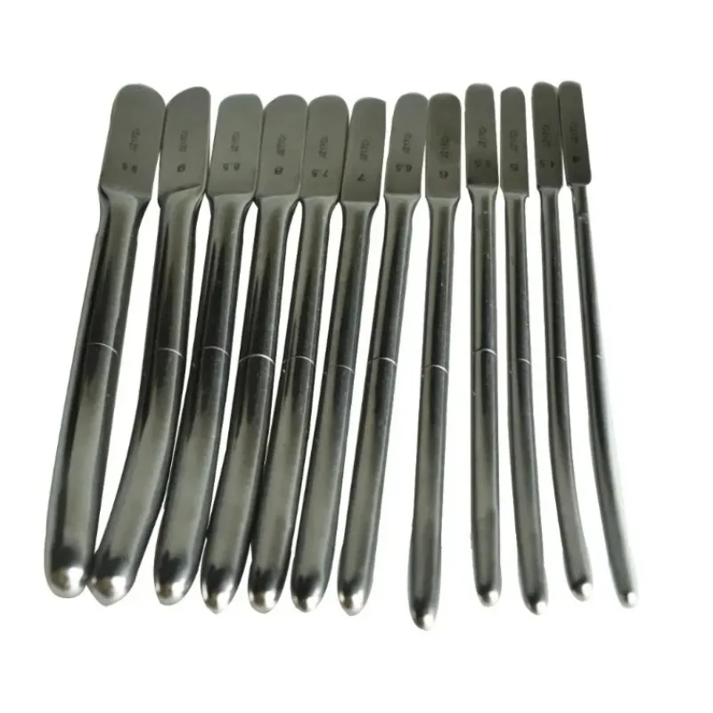 4 - 9.5 12pcs/ Kit or 1pcs 3.5 4.5 5 5.5 6 6.5 DILATOR Set Uterine Urethral Diagnostic Surgical Sounds with Round Head 4