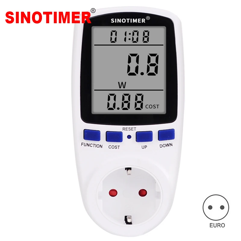 Factory Price Plug in Power Energy Meter Voltage Amps Electricity Usage