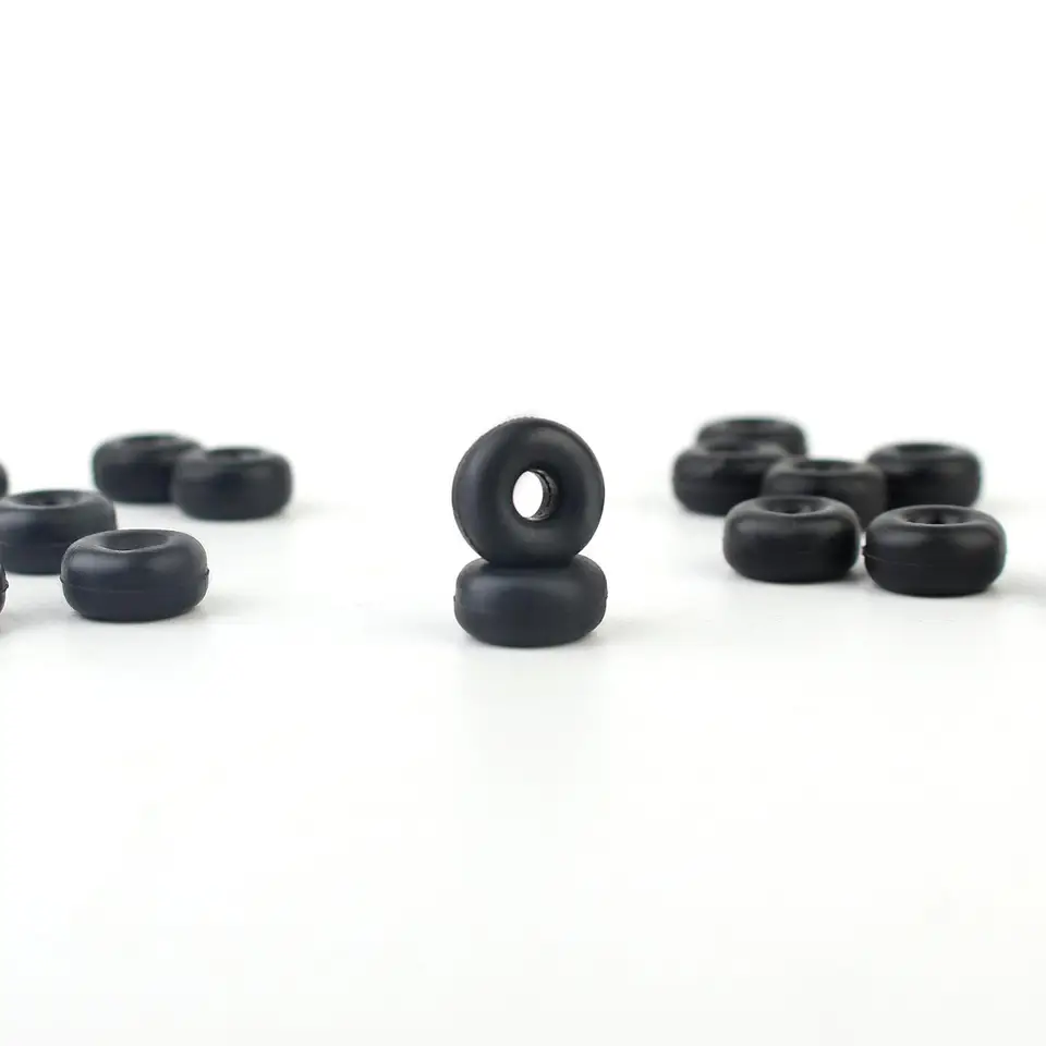 12 Elastici Piatti In Goa Da 1 Di Spessore, Elastici Di Ricabio - Foto 3