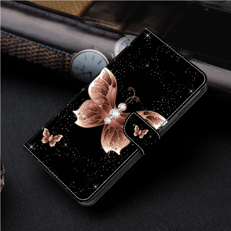 Premium 3D Flip Leather Magnetic Wallet Case