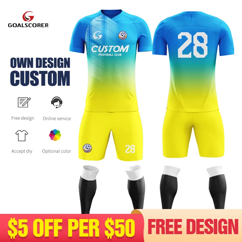 Custom Gray Neon Green-Black Sublimation Soccer Uniform Jersey Discount