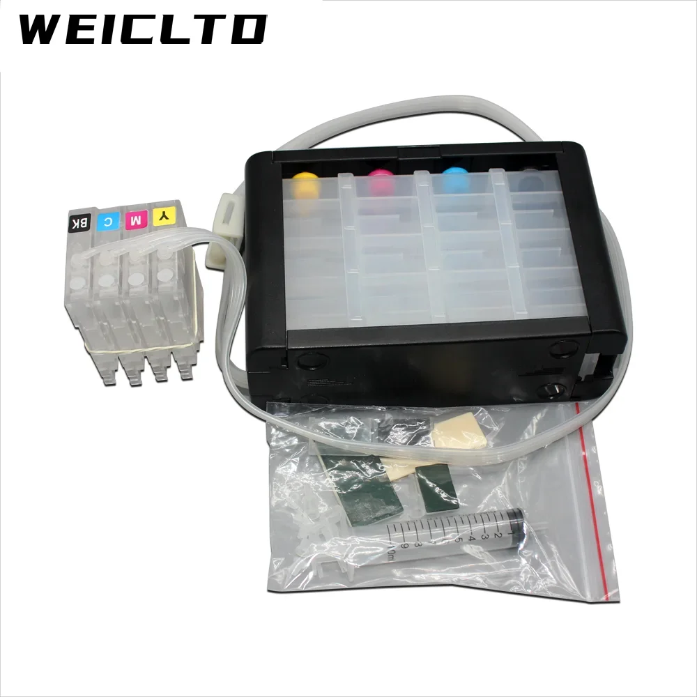 HP Designjet T125 T130 T525 T530 T120 T520 프린터용 HP711 711 711XL Ciss 시스템 영구 칩