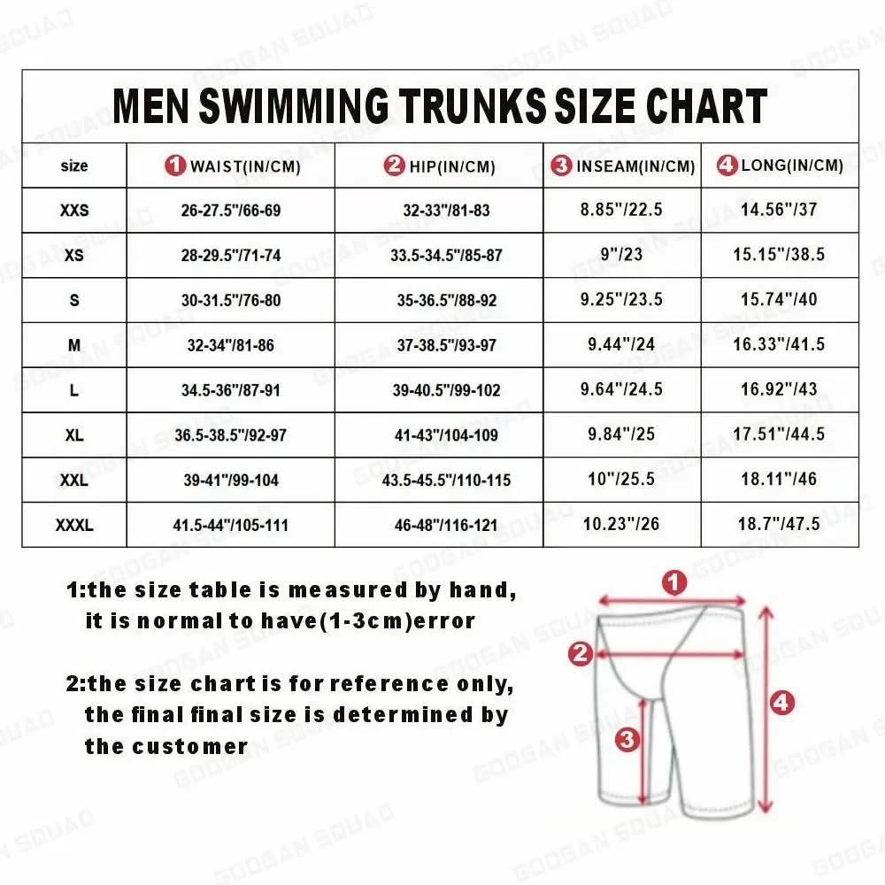 2023 Mens Swimming Trunks Beach Surf Tights Shorts Endurance Athletic Training Sports Quick Dry Jammer Diving Surfing Swimwear 6