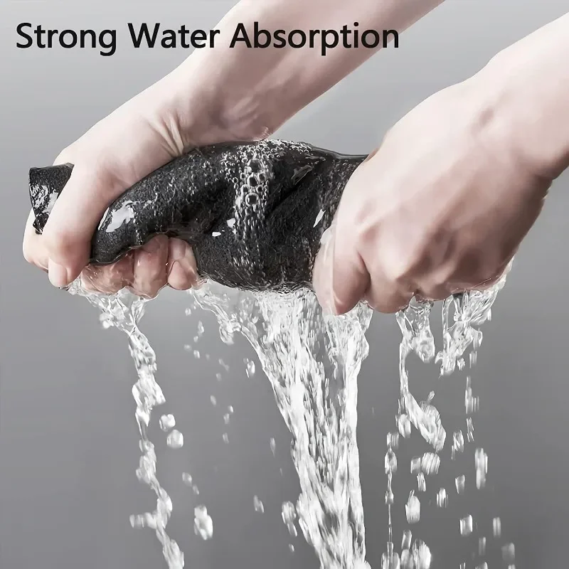 Thickened Magic Cleaning Cloth No Trace Reusable Microfiber Washing Rag Car Window Glass Wipe Towel Kitchen Clean Tool