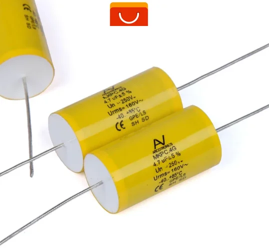 1pcs AV MKP 4.7uf 2.2uF 3.3uF 6.8uf /250V 250V fever capacitor | Электронные компоненты и принадлежности